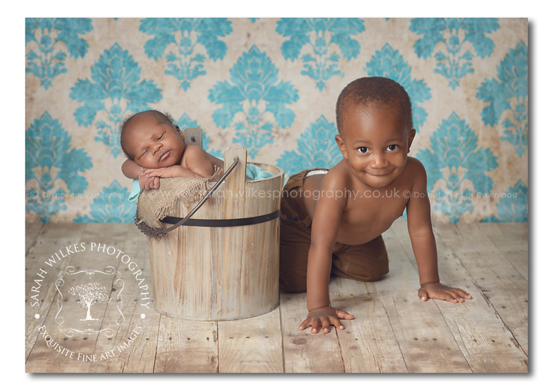 child Photographer Nottingham Newborn Sibling shots